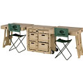 472-FLD-DESK-DD Double Duty Field Desk with Chairs
