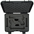 Nanuk 910 Glock® 2Up Pistol Case